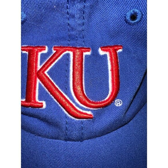 Kansas Jayhawks Williams Education Fund Embroidered Hat Cap Lid KU Big 12 - Picture 12 of 14
